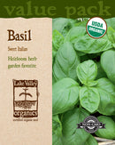Lake Valley, Basil, Sweet Italian Organic Herb
