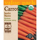 Lake Valley, Carrot, Scarlet Nantes Organic