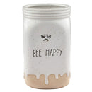 Napco, Bee Happy Mason Jar Planter