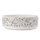 Napco, White Terrazzo Dish Garden