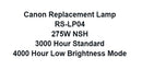 NEW OEM Canon RS-LP04 Projector Lamp-bulb for WUX10 Mark II Projector