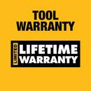 DeWalt 12 in. High Carbon Steel Adjustable Hacksaw Black/Yellow 1 pc