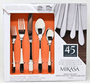 Stainless Steel 45-Piece Flatware Set