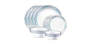 Dinnerware Set - Ocean Blues - Service for 4