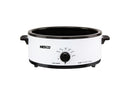 6-Qt. 750-Watt Roaster with Porcelain Cookwell - Ivory