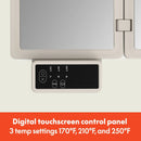 Fold and Store Warming Tray - Silver
