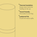 Portable Travel Baby Bottle and Food Warmer - Stainless Steel