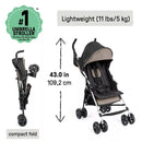 3D Mini Convenience Stroller - Cashew