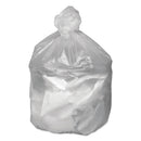 Ultra Plus Can Liners, 16 Gal, 8 Microns, 24" X 33", Natural, 1,000/Carton - WBIHD24338N