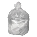 Good 'n Tuff Waste Can Liners, 30 Gal, 8 Microns, 30" X 36", Natural, 500/Carton - WBIGNT3037