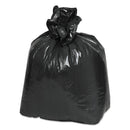 Classic Linear Low-Density Can Liners, 16 Gal, 0.6 Mil, 24" X 33", Black, 500/Carton - WBI243115B