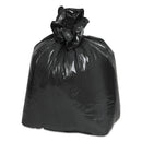 Earthsense Commercial Linear Low Density Recycled Can Liners, 16 Gal, 0.85 Mil, 24" X 33", Black, 500/Carton - WBIRNW3310