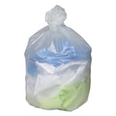 Ultra Plus Can Liners, 33 Gal, 11 Microns, 33" X 40", Natural, 100/Carton - WBIWHD3339