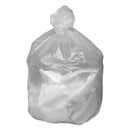 Good 'n Tuff Waste Can Liners, 45 Gal, 10 Microns, 40" X 46", Natural, 250/Carton - WBIGNT4048