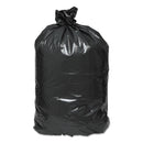 Earthsense Commercial Linear Low Density Recycled Can Liners, 33 Gal, 1.25 Mil, 33" X 39", Black, 100/Carton - WBIRNW4050