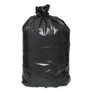 Classic Linear Low-Density Can Liners, 60 Gal, 0.9 Mil, 38" X 58", Black, 100/Carton - WBI385822G