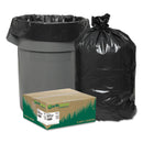 Earthsense Commercial Linear Low Density Large Trash And Yard Bags, 33 Gal, 0.9 Mil, 32.5" X 40", Black, 80/Carton - WBIRNW1TL80