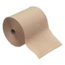 GEN Hardwound Roll Towels, 1-Ply, Natural, 8" X 600 Ft, 12 Rolls/Carton - GEN1916