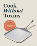 Square Griddle Pan - Grey