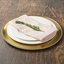 Set of 4 Charger Plates - Stainless