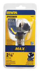 Irwin Speedbor 2-1/8 in. Hardened Steel 5 in. L Hole Cutter