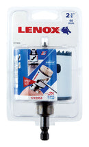 Lenox Speed Slot 2-3/8 in. Bi-Metal 1.5 in. L Hole Saw Arbor Included