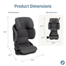 Belt-Positioning Booster Car Seat - Sea Salt