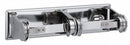 Taymor Toilet Paper Holder, No Series, Triple Post, (2) Rolls, Polished - 01-F1030