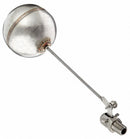 Bobby Bulkhead-Mount Mini Float Valve, Stainless Steel w/Viton Seal - RM262-N