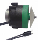 EM&S ECM Unit Bearing Motor, 9 W Output Watts, 1650 Nameplate RPM, 115 Voltage, Frame: Non-Standard - UTBCF1651E6VH2