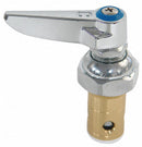 Kissler Handle, Fits Brand T&S Brass, Faucet Handle Type Lever, Finish Chrome, Use With Water Temp. Cold - 50-2063C