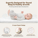 Rocking Bassinet with Anti-Reflux Incline - Portable Bedside Sleeper