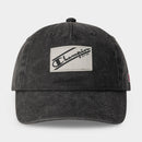 Champion Adult Pigment-Washed Twill Baseball Hat - Black