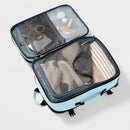 40L Travel Backpack With Expansion - Blue