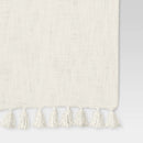 Cotton Textured Table Runner - Ivory