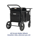 Moov Stroller Wagon 4-Passenger - Black