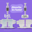 Leak Protection Disposable Diapers - Size 2 - 108 Count