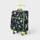 Kids' Softside Carry-On Spinner Suitcase - Black