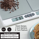 Digital Kitchen Food Scale - 11lb Capacity