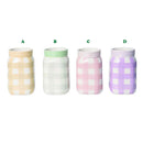 Transpac, Plaid Jar Container, Assorted & Sold Separately