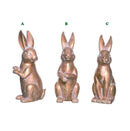 Transpac, Bronze Bunny Décor, Small, Assorted & Sold Separately