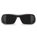 Edge Eyewear Brazeau Anti-Fog Safety Glasses Smoke Lens Black Frame 1 pk