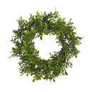 Raz, Boxwood Wreath Candle Ring, 15"