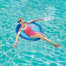 Inflatable Papasan Pool Lounger - Aqua