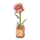 Robotime, Pink Rose Wood Craft