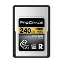 ProGrade Digital 240GB CFexpress 2.0 Type A Gold Memory Card (VPG 200)