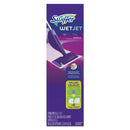 Swiffer Wetjet Mop Starter Kit, 46" Handle, Silver/Purple - PGC92811KT