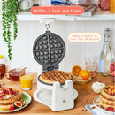 Belgian Waffle Maker - White Icing