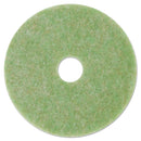 3M Low-Speed Topline Autoscrubber Floor Pads 5000, 13" Diameter, Green/Amber, 5/Ct - MMM18045