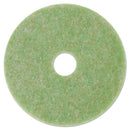 3M Low-Speed Topline Autoscrubber Floor Pads 5000, 17" Diameter, Green/Nge, 5/Ct - MMM18049